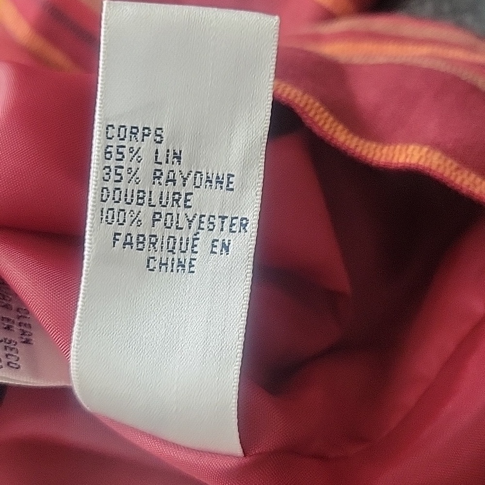 RENA ROWAN Brick Red Designer Jacket, Size: 14 - Picture 2 of 9